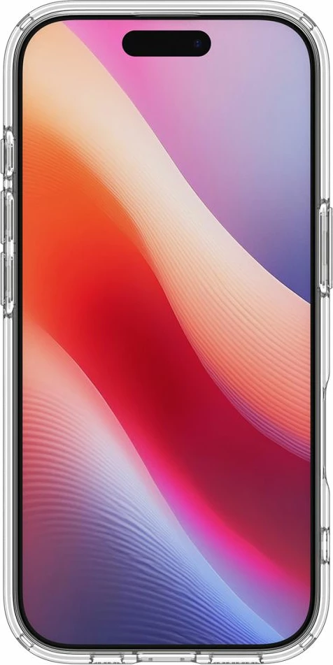 Prozoren siv zaščitni ovoj Spigen Ultra Hybrid MagSafe za iPhone 17