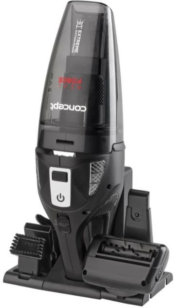 Ročni sesalnik, brezžičen Concept VP4380, 0,45 L, 18,5 V, črn, z dodatki