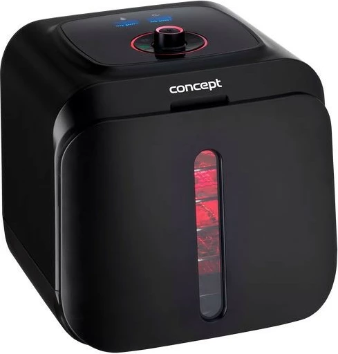 Tharilka hrane Concept SO4000, 5 inox pladnjev, črna