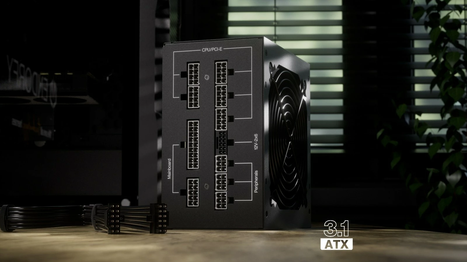 Napajalnik 850 W, modularen, črn Endorfy Supremo FM6 Gold