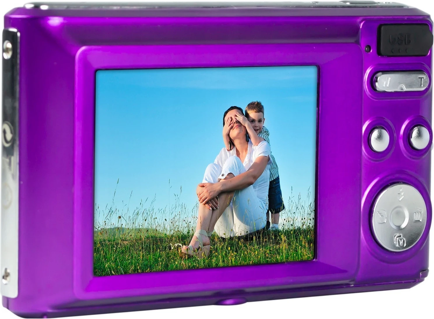 Digitalni fotoaparat AgfaPhoto, vijoličen