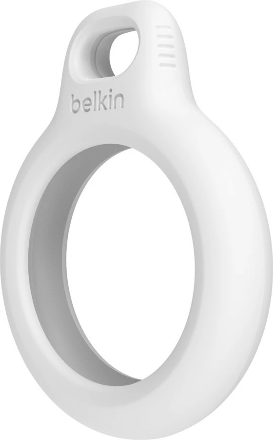 Ovitek za AirTag Belkin F8W973btWHT, bel, odporen proti praskam