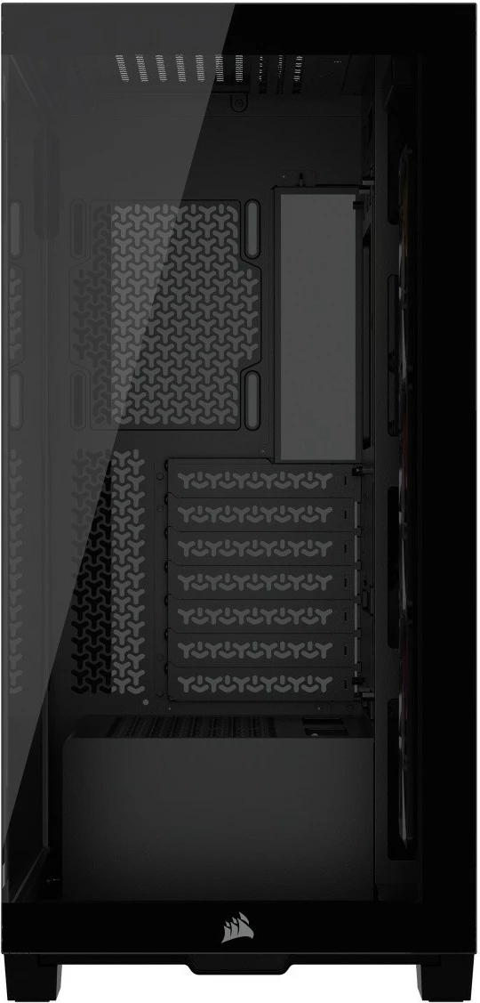 Ohišje Corsair 3500X iCUE LINK RGB TG, Midi Tower, črno