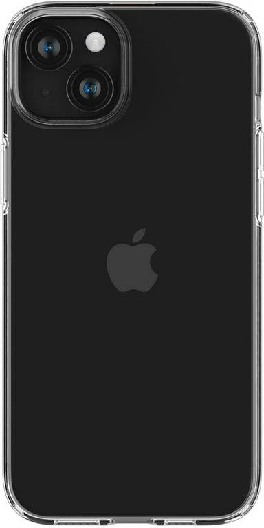 Ovitek za telefon Spigen Crystal Flex za iPhone 15 Plus, prozoren