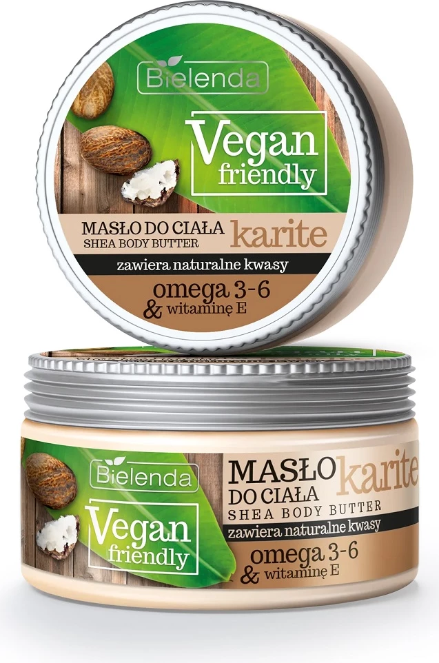 Maslo za telo Bielenda Vegan Friendly Shea, za ženske, 250 ml