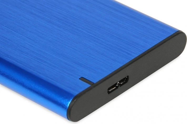 Konzola za SSD/HDD iBox 2,5", modra