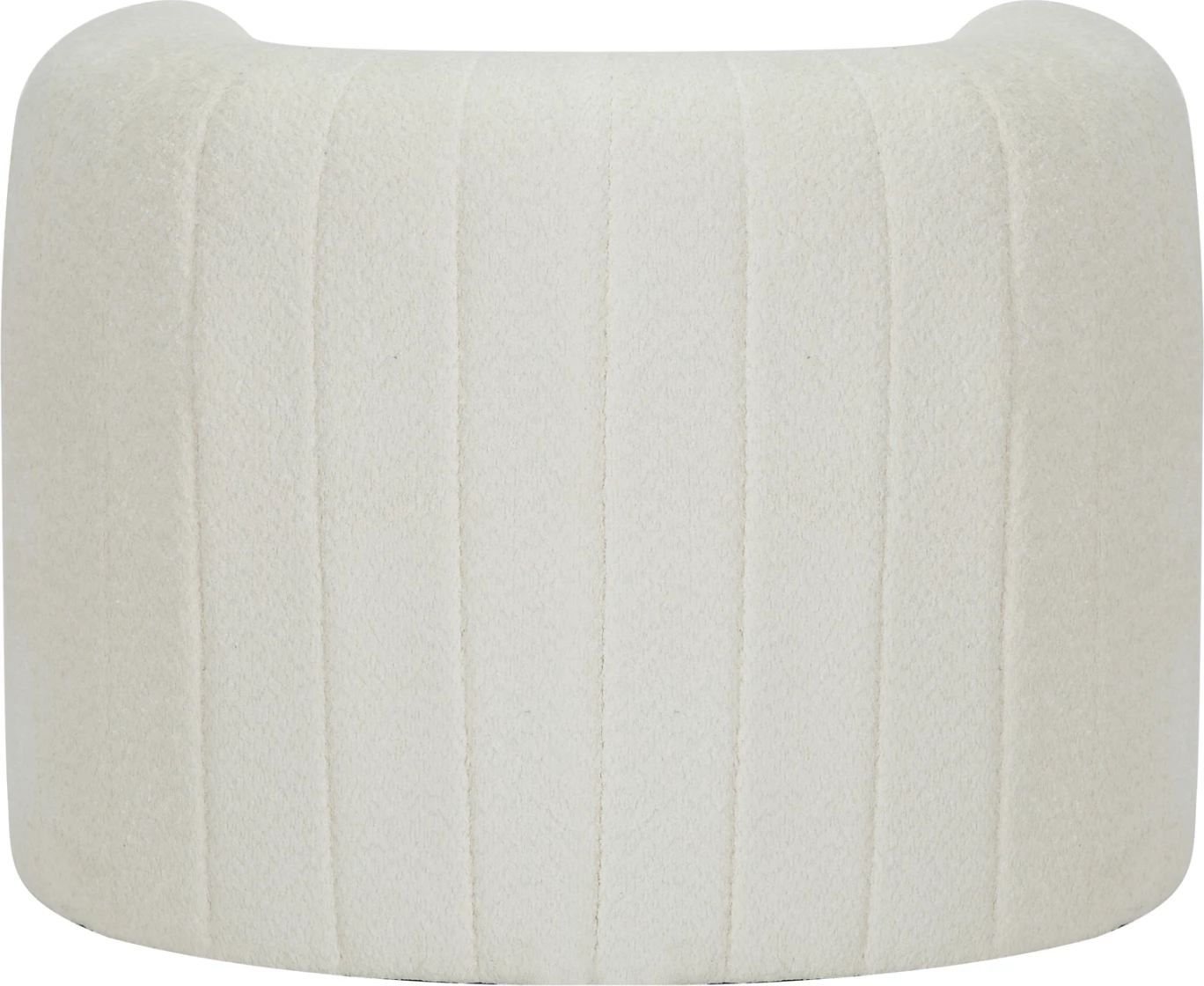 Fotelj RIKER FH9682.04 kovinski okvir-bela tkanina 92x74x69Hcm