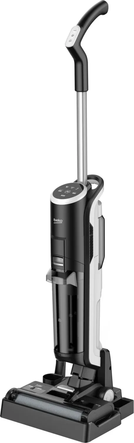 Sesalnik z baterijo, funkcija pomivanja Beko VRW 80318 VB, črn