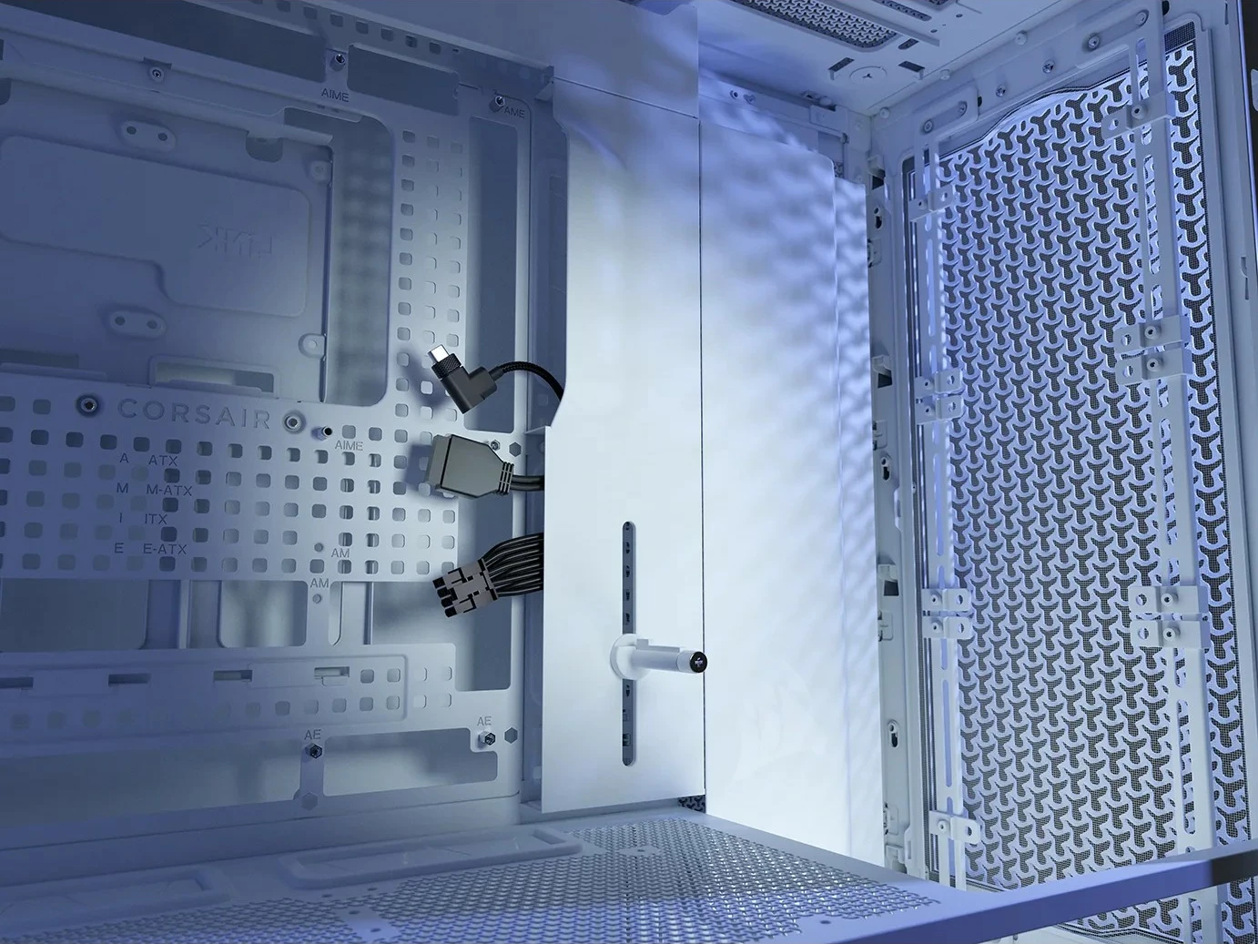 Računalniško ohišje Corsair Frame 5000D RS, Midi Tower, ATX, belo