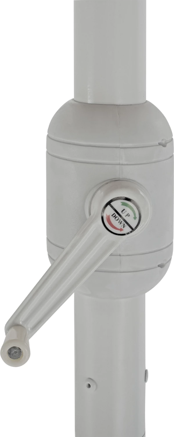 Aluminijasti dežnik Φ3Μ FH6003.02 moka z dvigalom