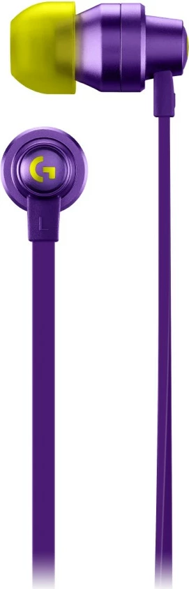 Slušalke z mikrofonom, z 3,5 mm kablom, vijolične Logitech G G333