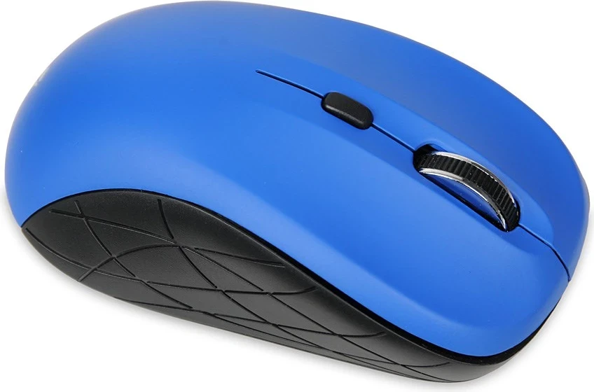 Optični brezžični miška iBOX i009W, 1600 DPI, modra