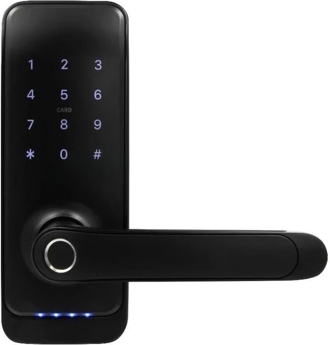 Elektronska ročica z nadzorom dostopa Eura ELH-01H4, črna