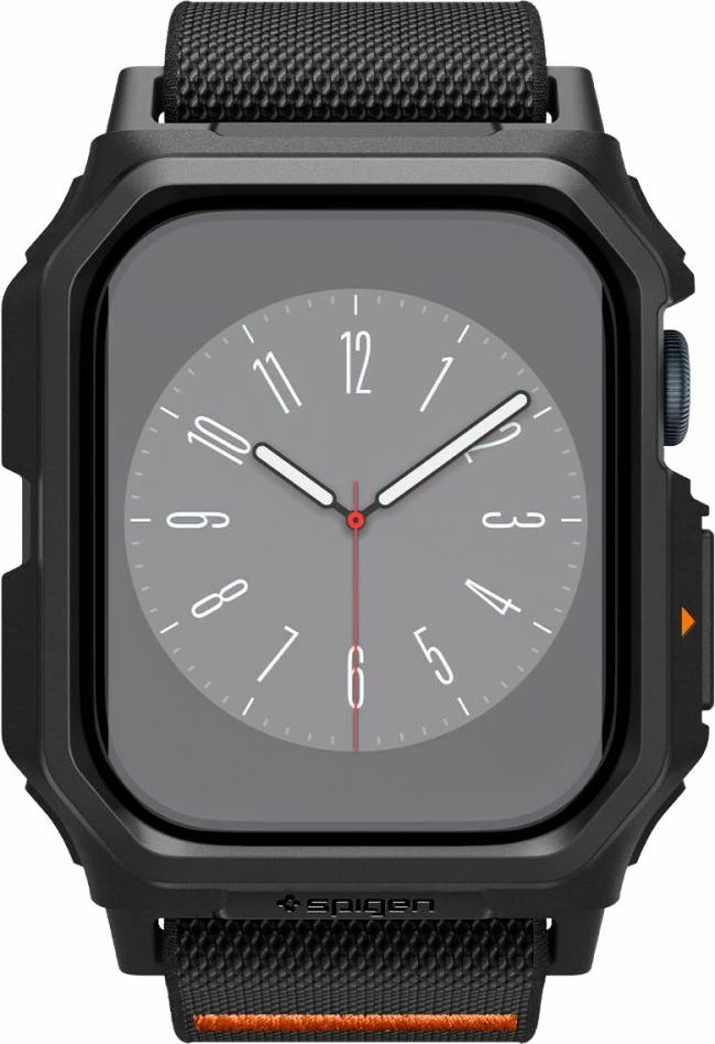 Zaščitni trak Spigen Lite Fit PRO za Apple Watch 10, 42 mm, črn