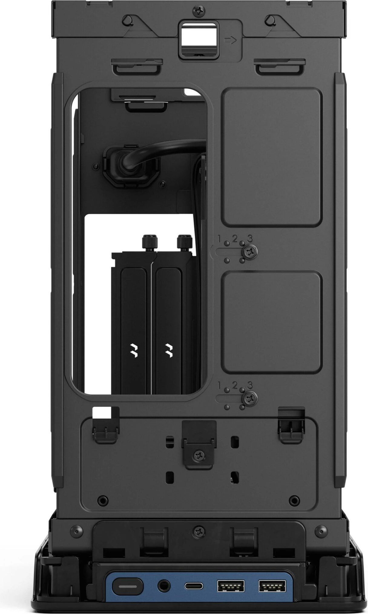 Računalniško ohišje Mini Tower za računalnik Fractal Design Era 2, 2,5", modro