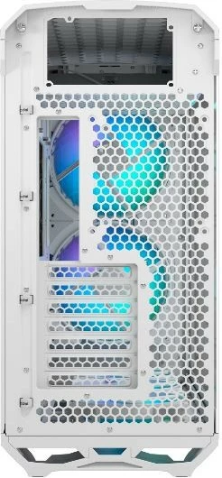 Ohišje Fractal Design Torrent White RGB TG Clear Tint, Midi Tower, kaljeno steklo, belo