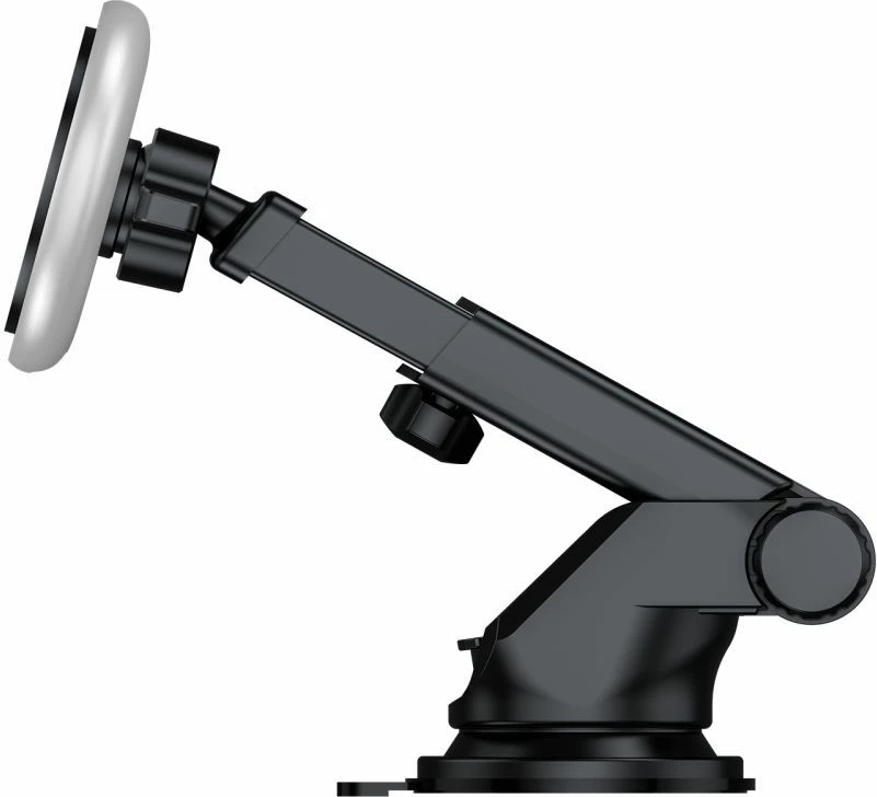 Magnetno držalo za pametni telefon s brezžičnim polnjenjem, 15 W, za armaturno ploščo, črno, Tech‑Protect A2