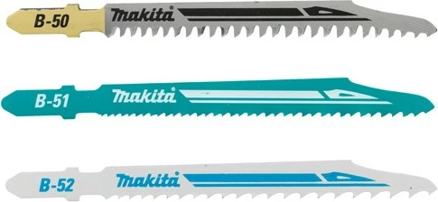 Tehovi za žago, 3 kosi, za aluminij, MDF, kovino, plastiko, les, modro/sivi — Makita B-06292