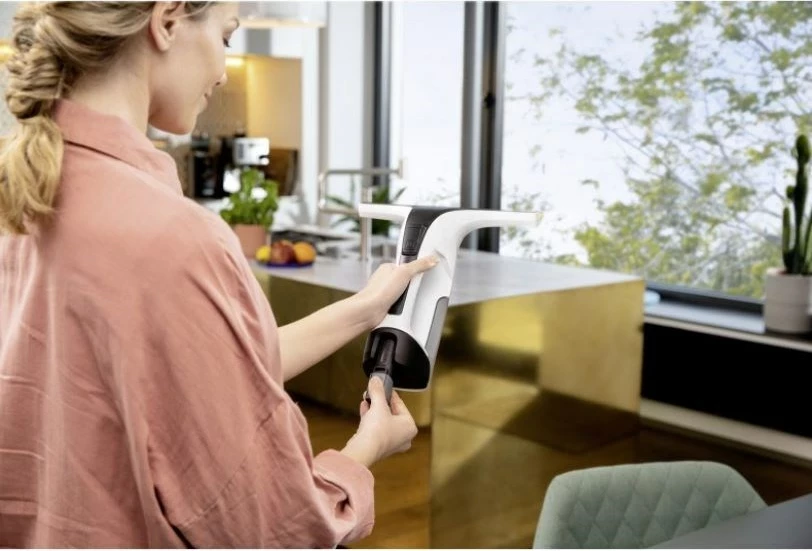 Pokrivalo za čiščenje oken Kärcher WV 4-4 PLUS, 0,15 L, črno, belo, rumeno