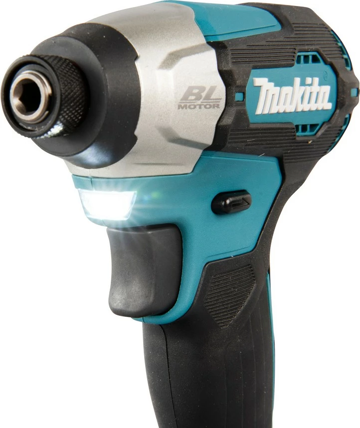 Vrtalni udarni ključ, Makita DTD157Z, brezkrtačen, 18 V, 1/4", 3000 RPM, črno/zelena