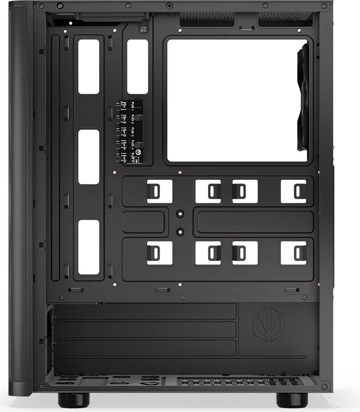 Kasa Endorfy Ventum 200 ARGB, črna