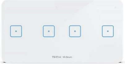 Električni stikalnik s štirimi poloma WSS-22M, črn - Tech