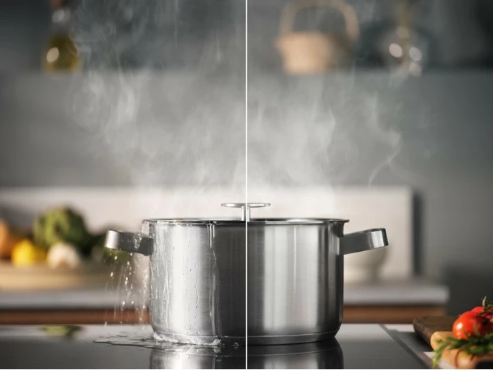 Indukcijska plošča Electrolux EIS82453 SMK, 80 cm, 4 kuhališča, črna