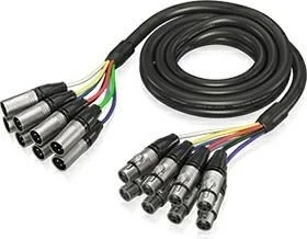 Audio kabelji 8 x XLR ženski v 8 x XLR moški, 3 m Behringer GMX-300