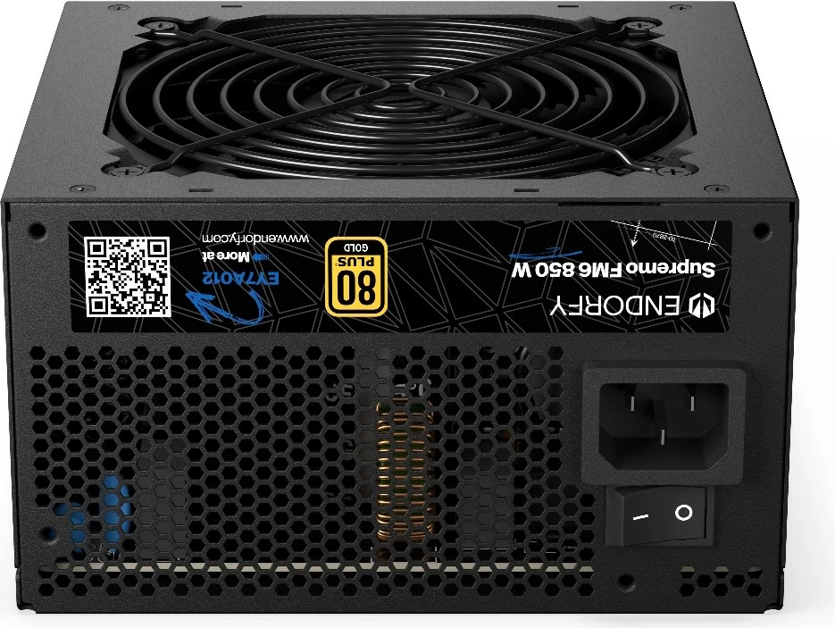 Napajalnik 850 W, modularen, črn Endorfy Supremo FM6 Gold