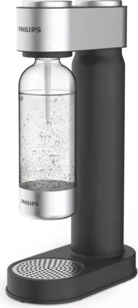Saturator vode 1 L Philips GoZero ADD4902BK/10, inox, črn