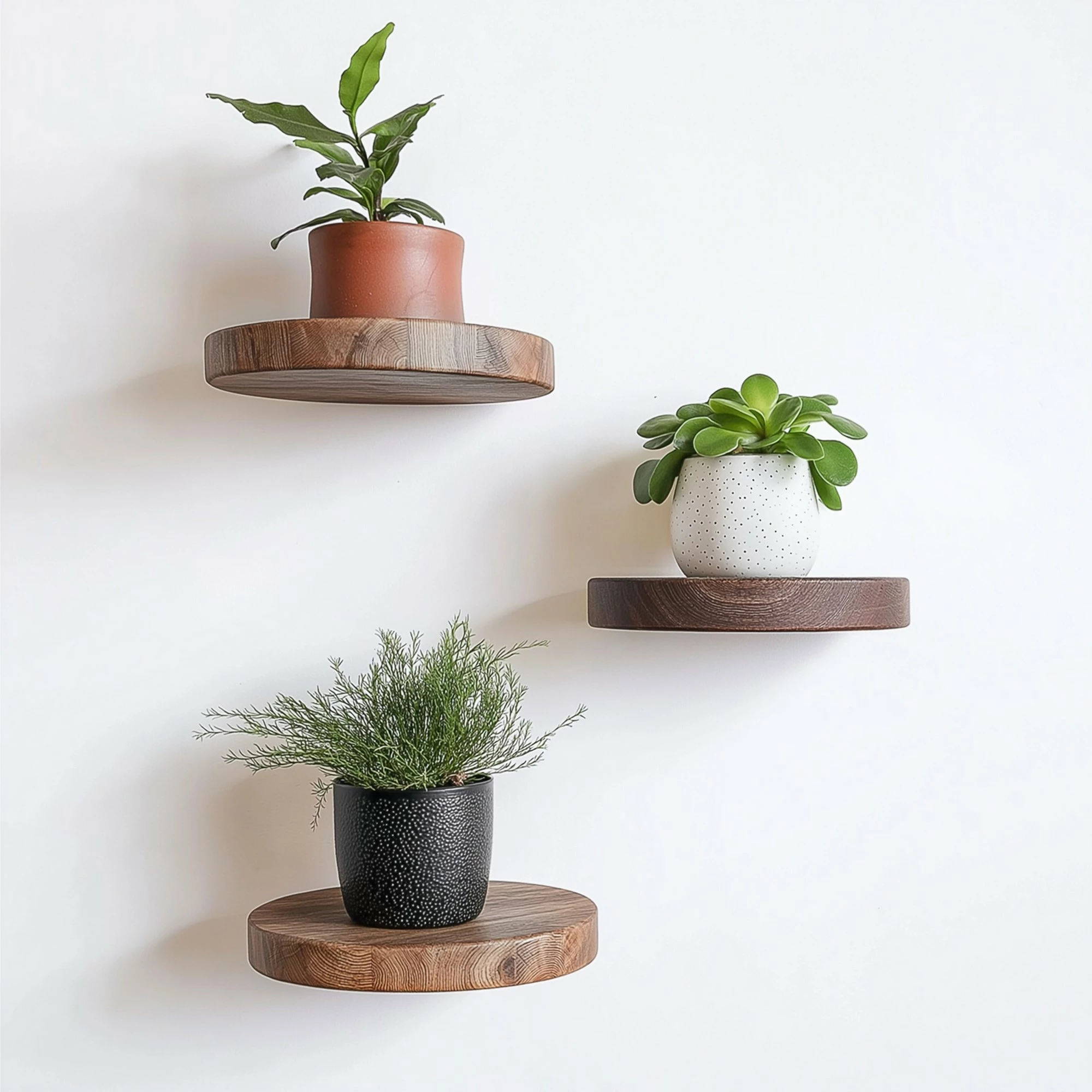 Set dekorativnih lesenih polic, Hanah Home, Raf283