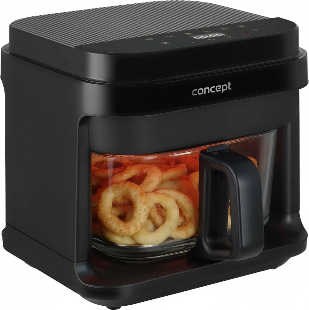Friteza na vroč zrak Concept FR5500, 5,5 L, črna