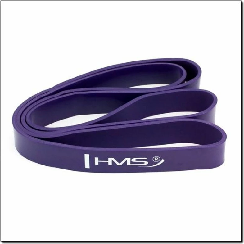 Elastični trak za vadbo GU05, vijoličen, za moške in ženske - HMS