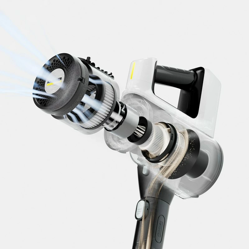 Pokončni brezžični sesalnik KARCHER VCS 3 Nano Complete, 0,6 L, HEPA, črn