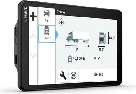 Navigacijska naprava za tovornjake Garmin DEZL LGV810, 32GB, 9", črna