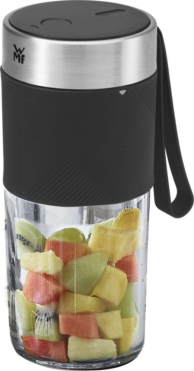Prenosni blender 300 ml, črn/nerjaveče jeklo WMF Küchenminis Mix on the Go