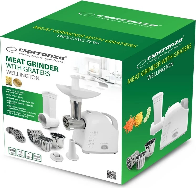 Mlinček mesa Esperanza EKM033, 2200W, bel