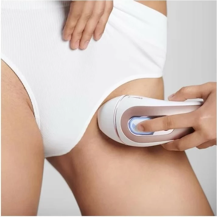 Depilator IPL Braun Skin i-Expert Smart PL7147, 10 stopenj intenzivnosti, rožnat