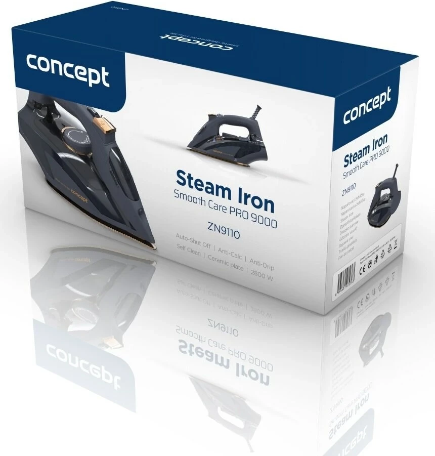 Likalnik z keramično podlogo CONCEPT ZN9110, 0,4 L, moder