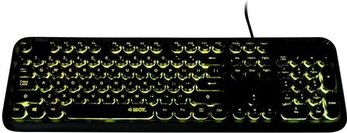 Tastatura I-BOX PULSAR IKS620, LED, žična