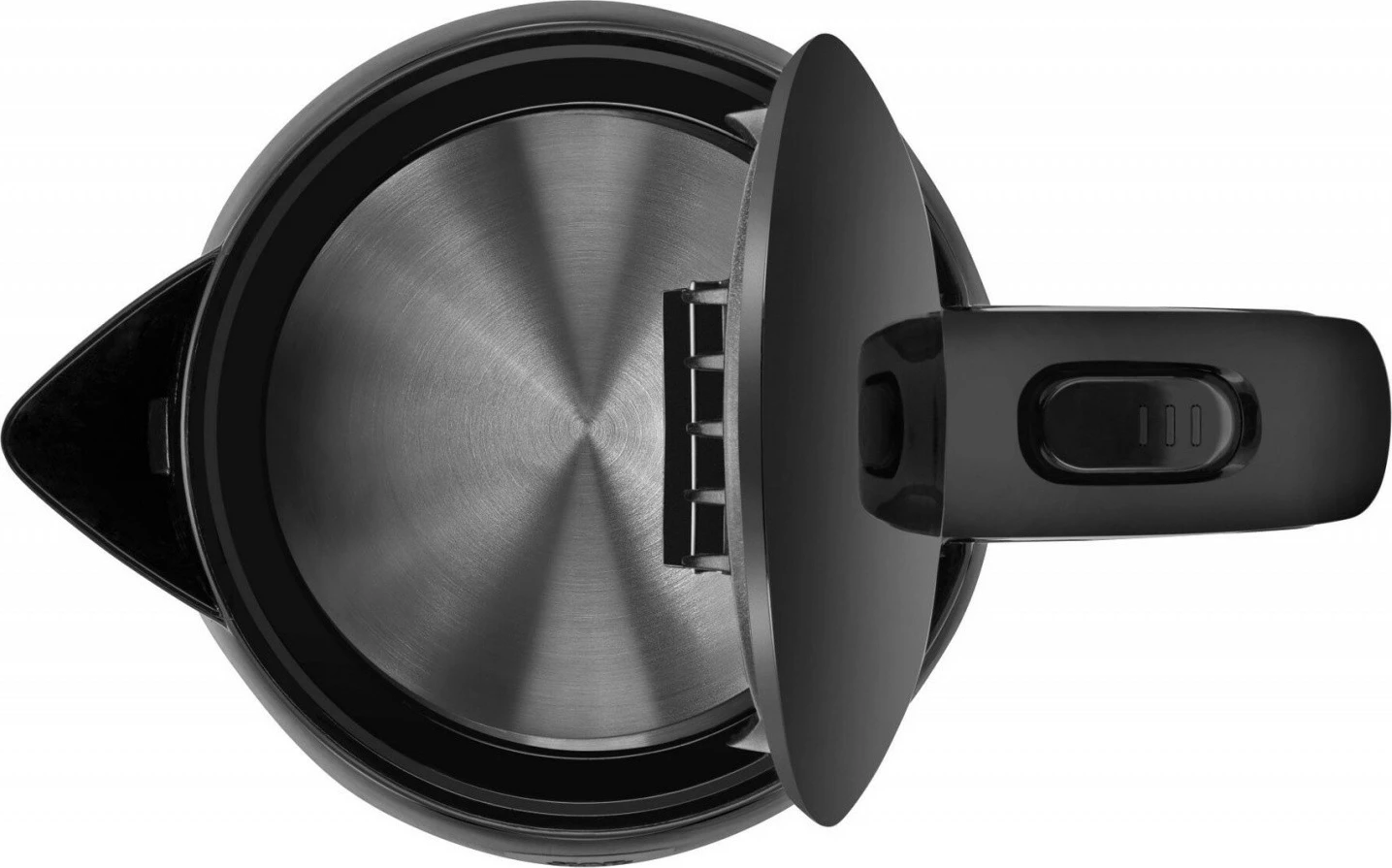 Električni ibrik 1,7 L, 2200 W, črn — Amica KF1014