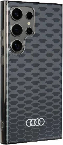 Ovitek Audi IML Stitching Pattern MagSafe za Samsung Galaxy S24 Ultra S928, črn