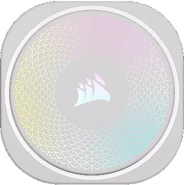 Ftohljiv vodni za procesor NAUTILUS 360 ARGB, Corsair, 360 mm, bel