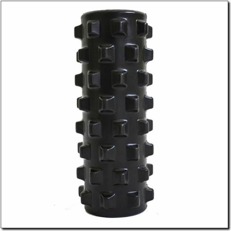 Valjček za masažo HMS FS107, 31,5 cm, črn