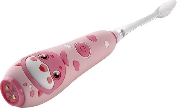 Sonična otroška električna zobna ščetka KIDO SMILE ZK3010 Concept Baby, 1–5 let, roza, komplet s 4 glavami