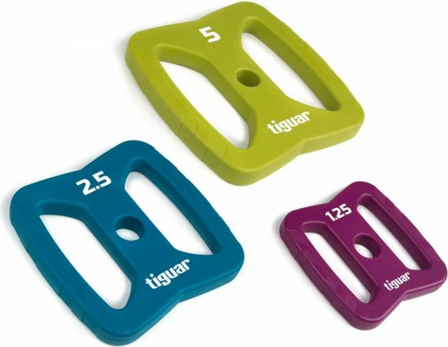 Set uteži za ženske in moške Tiguar, večbarven