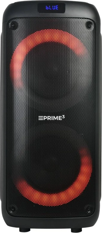 Prenosni zvočnik Bluetooth s karaoke PRIME3 APS51, 3000 W, LED, črn