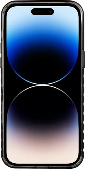 Zaščitni ovitek z velikim logotipom Audi MagSafe za iPhone 14 Pro, črn