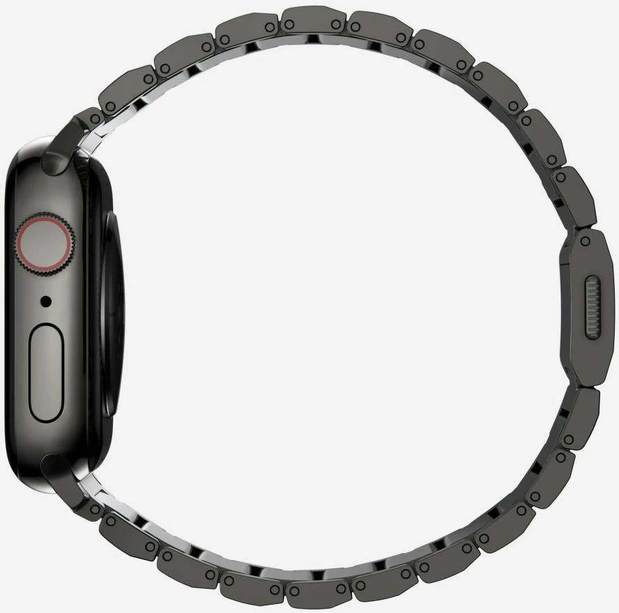 Jekleni pašček za Apple Watch, Tech-Protect SteelBand, 42/44/45/49 mm, črn