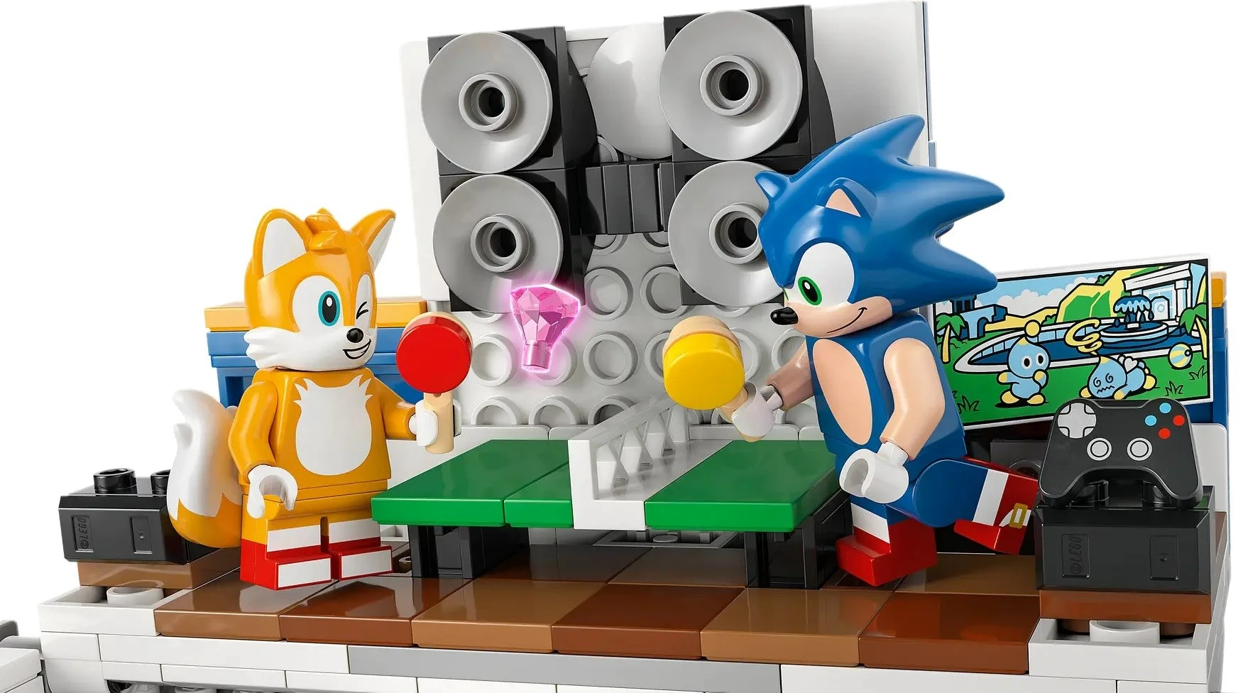 Set komandni tovornjak Team Sonic LEGO Sonic the Hedgehog 77006, 747 kosov